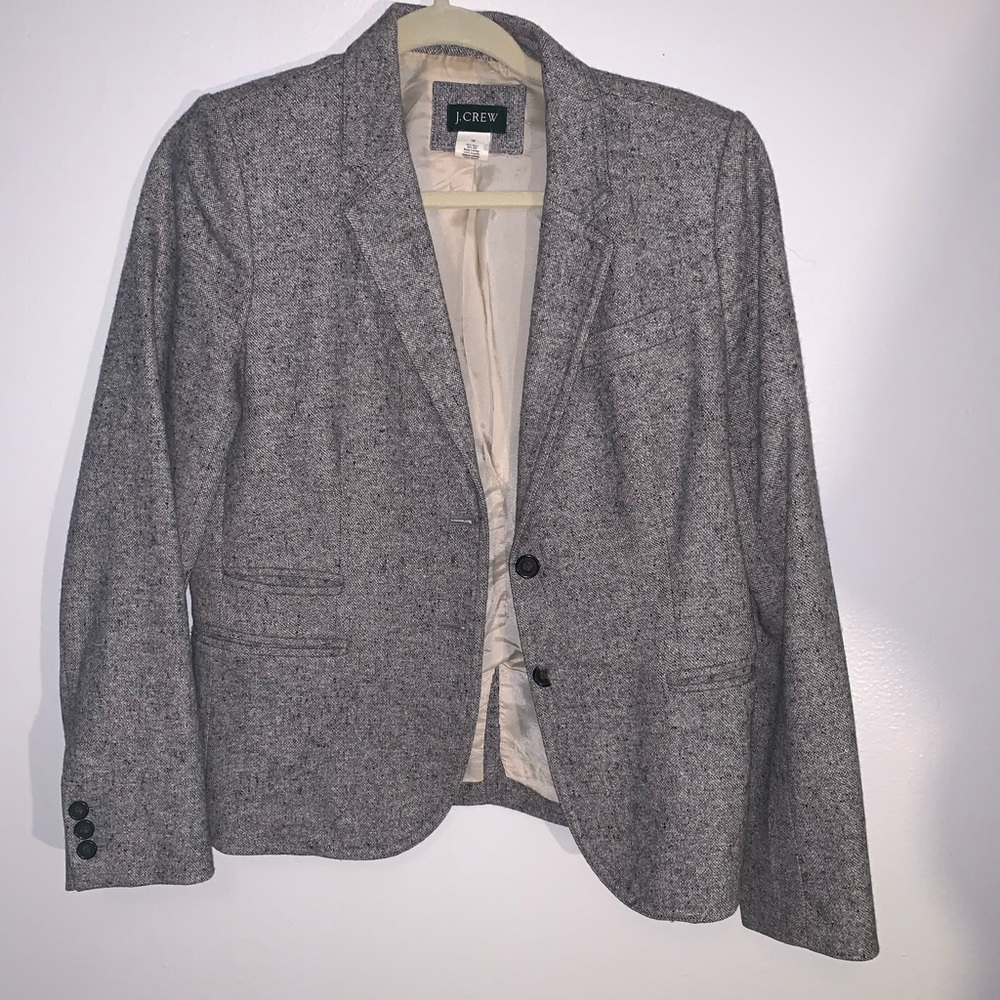 J Crew cropped blazer